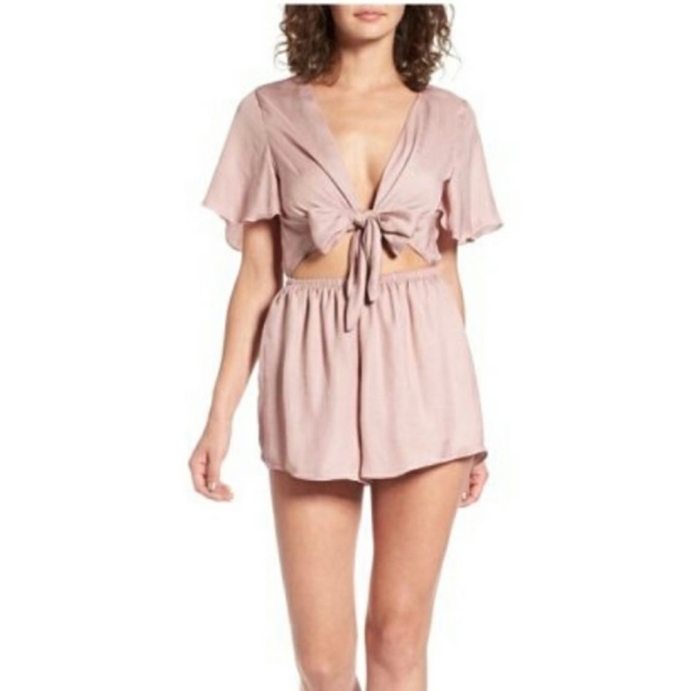 Show Me Your MuMu Pink Romper